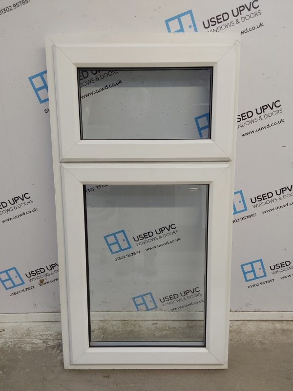 Used White Upvc Window 615mm x 1185mm C2B089