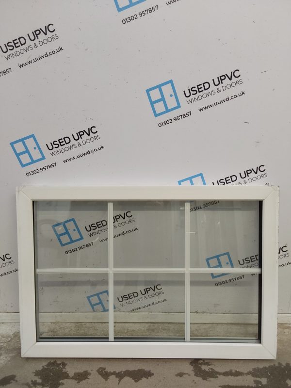Used White Upvc Window 890mm x 600mm C2B101