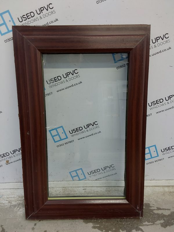 Used Woodgrain Upvc Window 645mm x 1010mm C3154