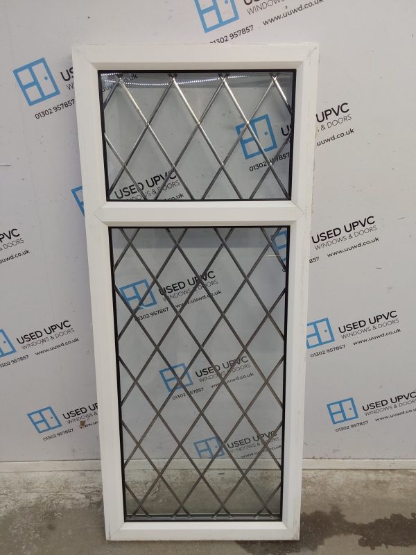 Used White Upvc Window 600mm x 1420mm C4W057
