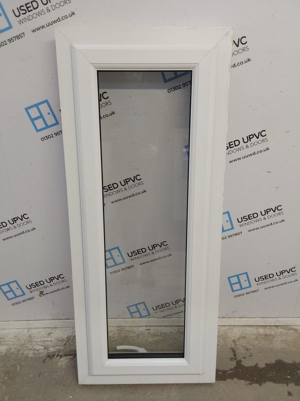 Used White Upvc Window 550mm x 1310mm C3072