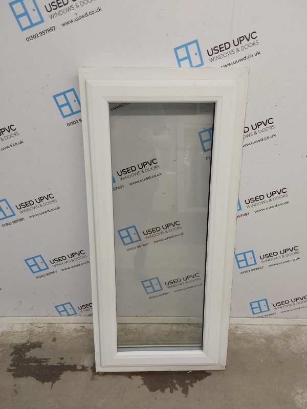 Used White Upvc Window 615mm x 1340mm C3169
