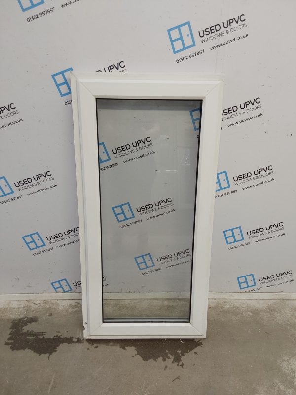 Used White Upvc Window 615mm x 1250mm C4W083