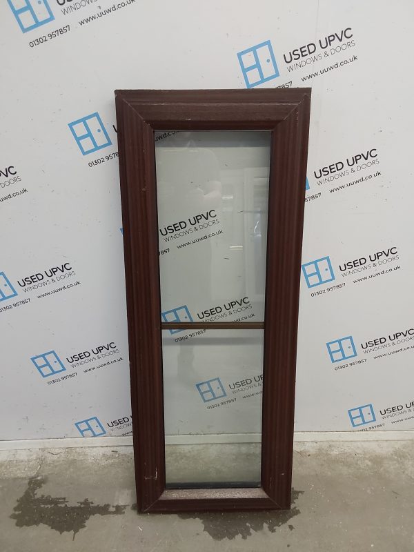 Used Woodgrain Upvc Window 510mm x 1320mm C4W162