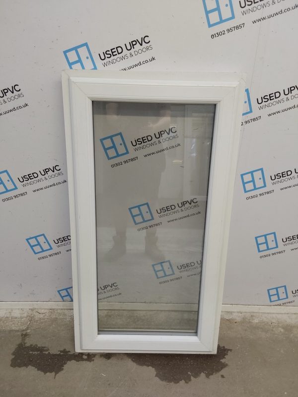 Used White Upvc Window 630mm x 1175mm C4W163