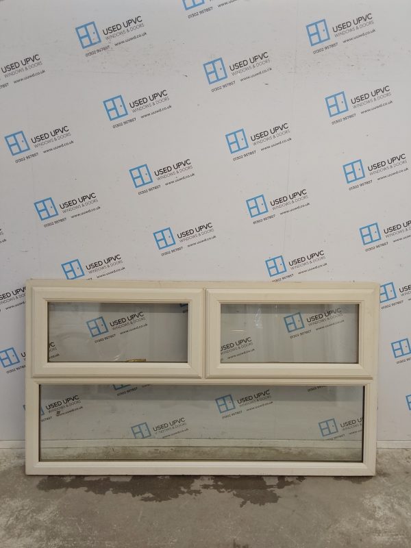 Used Cream Upvc Window 1780mm x 990mm C5011