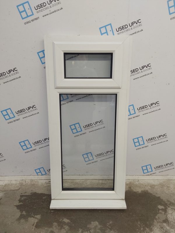 Used White Upvc Window 630mm x 1345mm (Reduce To 590mm) W0520