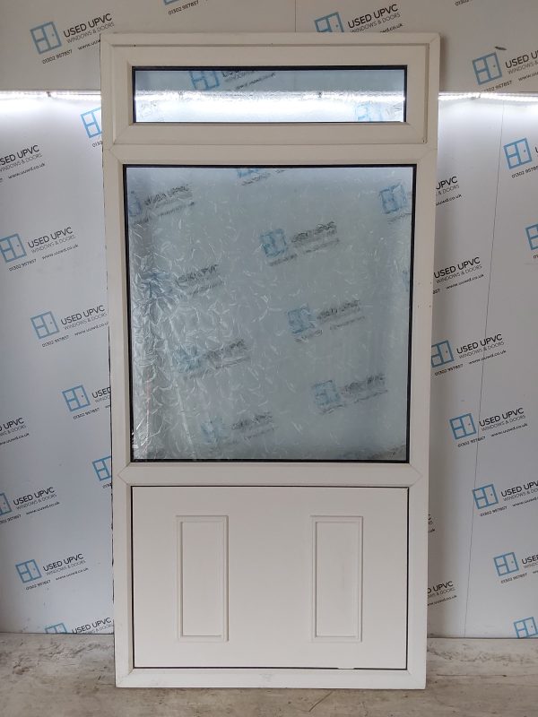 Used White Upvc Side Panel 1220mm x 2470mm SP044
