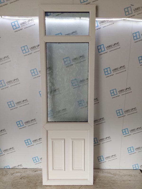 Used White Upvc Side Panel 710mm x 2410mm SP040