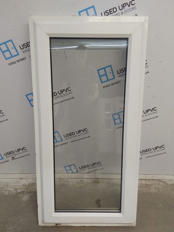 Used White Upvc Window 615mm x 1230mm C4W033