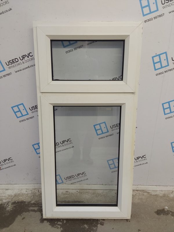 Used White Upvc Window 620mm x 1285mm C4W040