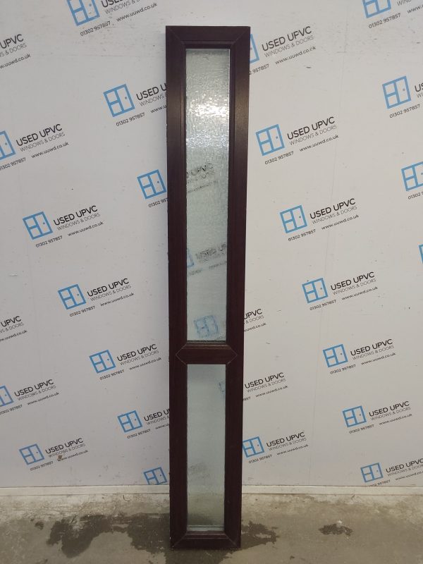Used Rosewood Upvc Side Panel 300mm x 2055mm SP041