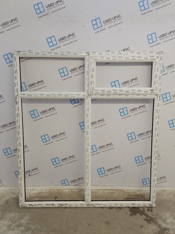 Brand New White Upvc Window Frame (Unglazed) 1560mm x 1720mm C3W008
