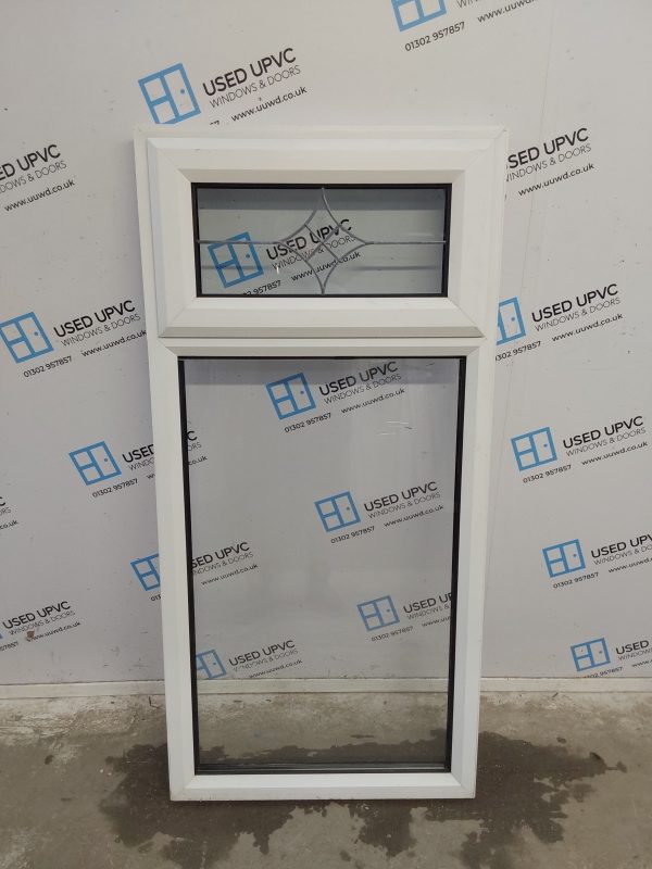 Used White Upvc Window 710mm x 1465mm W0291