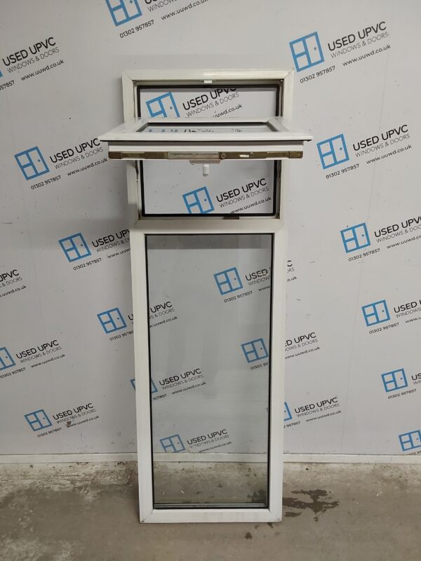 Used White Upvc Window 545mm x 1635mm W0303 - Image 3