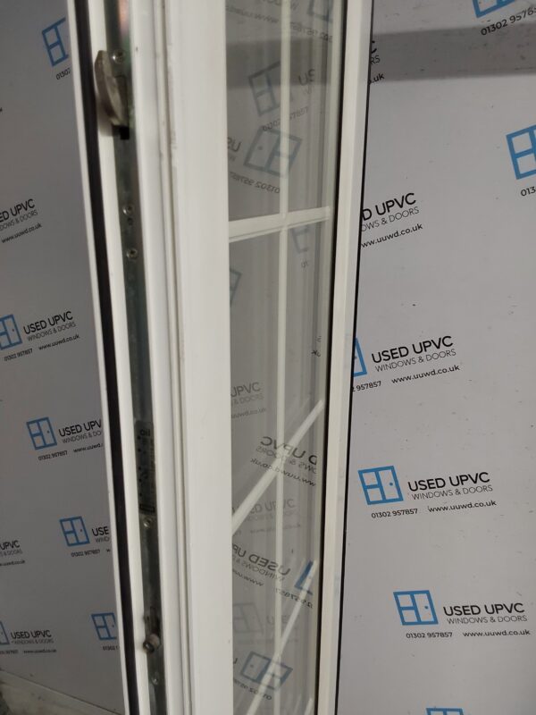Used White Upvc French Doors 1300mm x 2015mm EA3 - Image 6