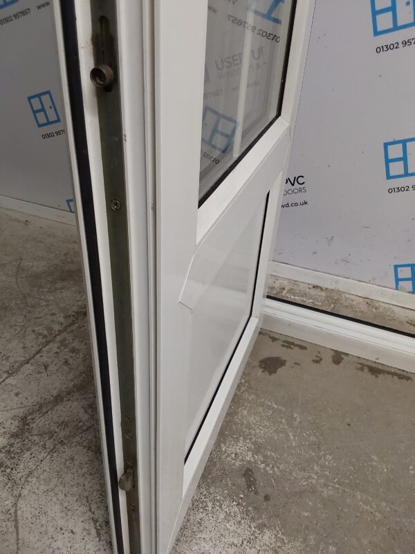 Used White Upvc French Doors 1300mm x 2015mm EA3 - Image 8