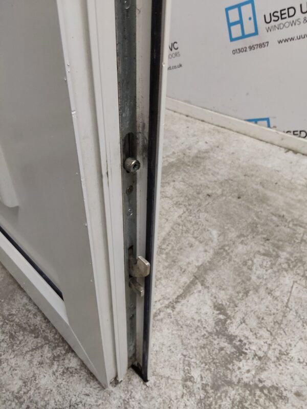 Used White Upvc French Doors 1520mm x 2030mm (reduce to 1450mm) EA4 - Image 9