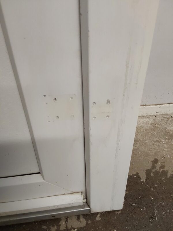 Used White Upvc Back Door 820mm x 2010mm 0672 - Image 5