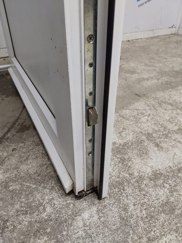 Used White Upvc Back Door 820mm x 2010mm 0672 - Image 8
