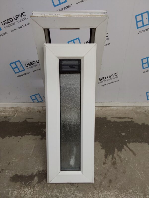 Used White Upvc Window 350mm x 850mm C3111 - Image 4