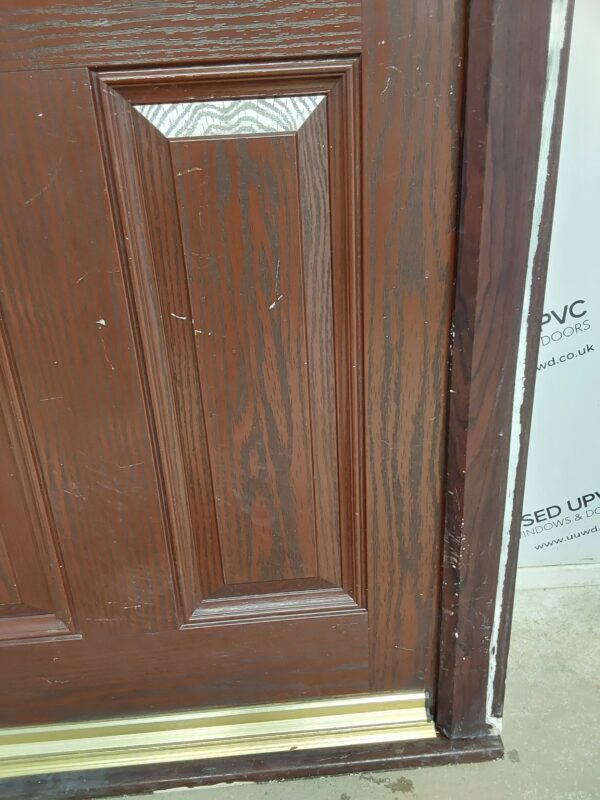 Used Rosewood Composite Back Door 900mm x 2090mm 0672 - Image 10