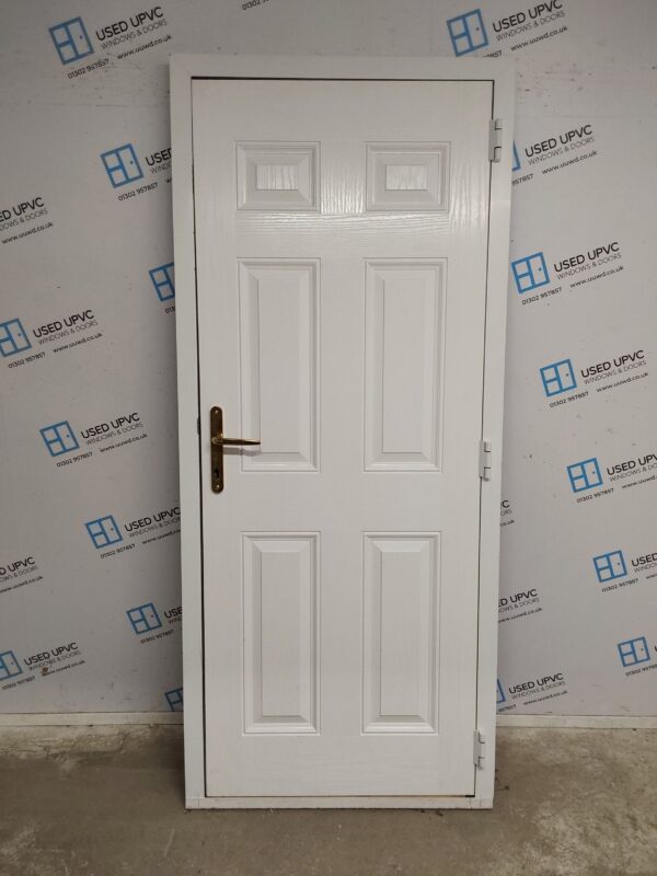 Used Rosewood Composite Back Door 900mm x 2090mm 0672 - Image 2