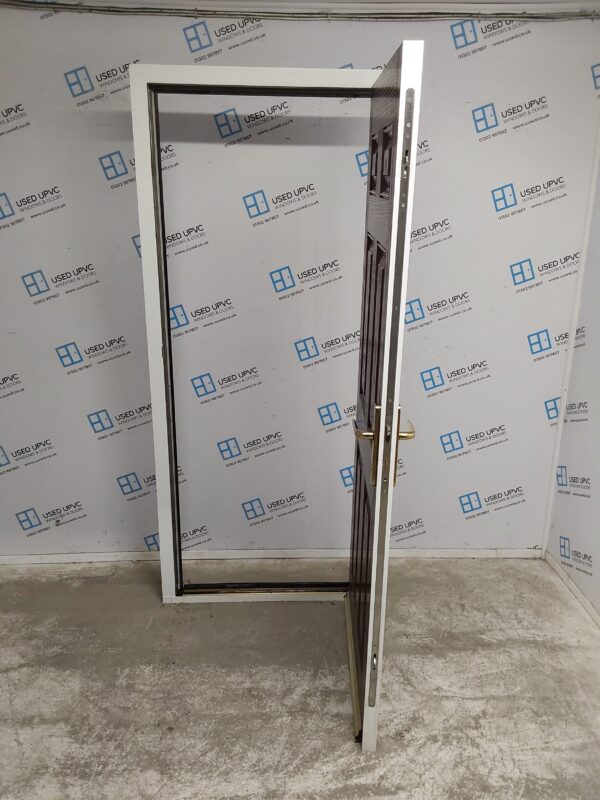 Used Rosewood Composite Back Door 900mm x 2090mm 0672 - Image 3