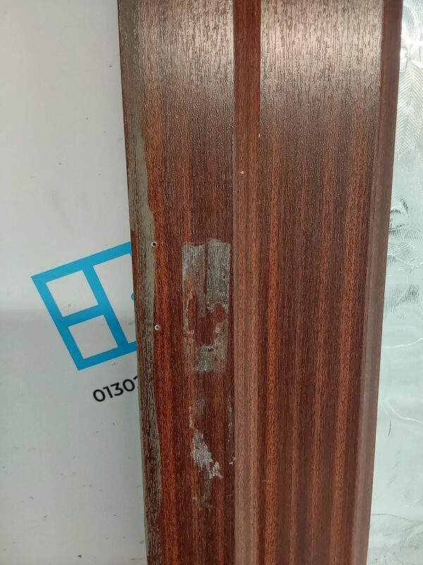 Used Woodgrain Upvc Front Door 925mm x 2055mm (Reduce To 905mm) 0491 - Image 7
