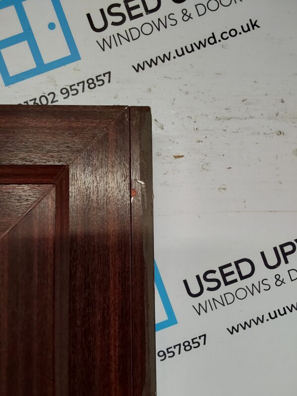 Used Woodgrain Upvc Front Door 925mm x 2055mm (Reduce To 905mm) 0491 - Image 8