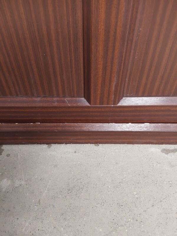 Used Woodgrain Upvc Front Door 925mm x 2055mm (Reduce To 905mm) 0491 - Image 9