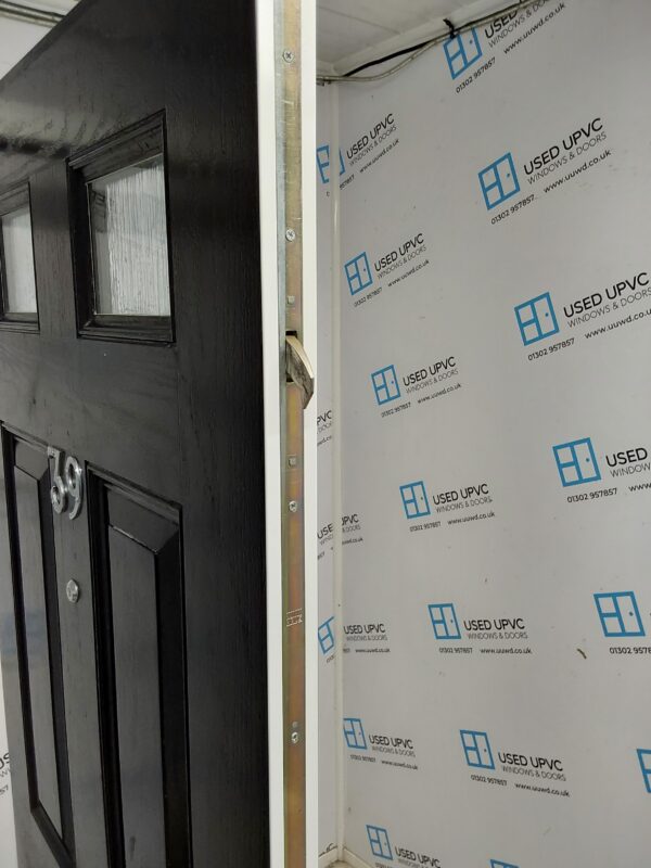 Used Black Composite Front Door 945mm x 2085mm 0456 - Image 4