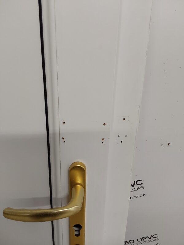 Used White Upvc Front Door 1000mm x 2020mm 0713 - Image 7