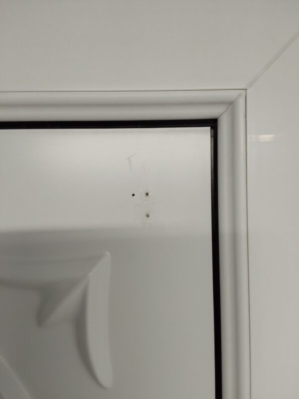 Used White Upvc Front Door 1000mm x 2020mm 0713 - Image 8