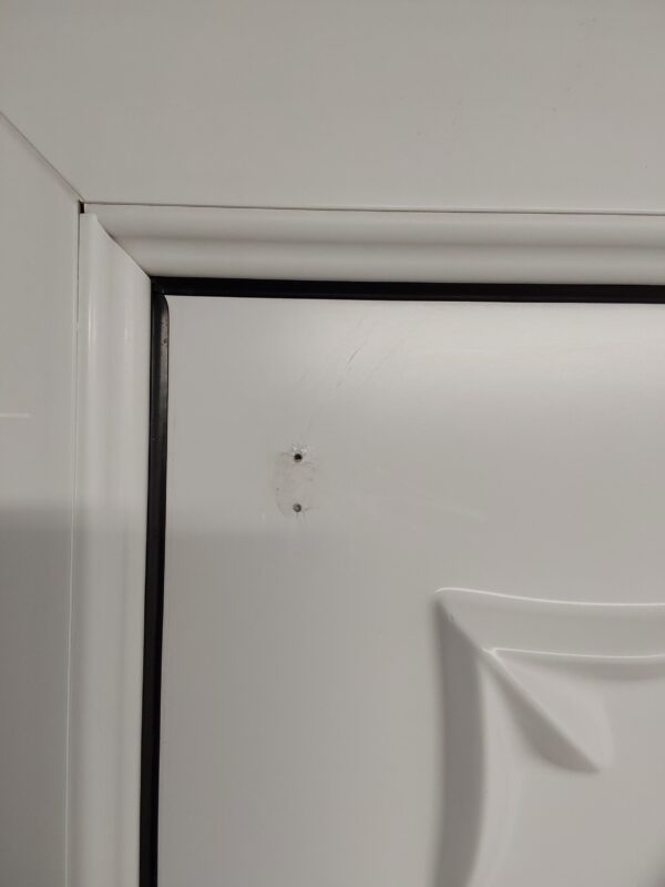 Used White Upvc Front Door 1000mm x 2020mm 0713 - Image 9