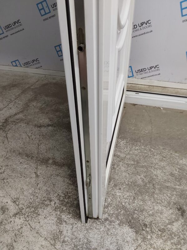 Used White Upvc Front Door 1000mm x 2020mm 0713 - Image 6