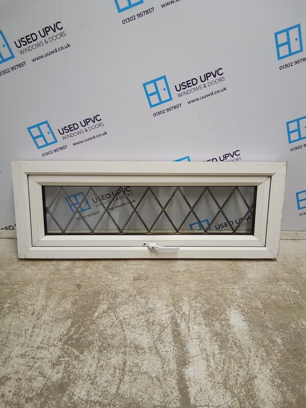 Used White Upvc Window 1120mm x 415mm C3113 - Image 2