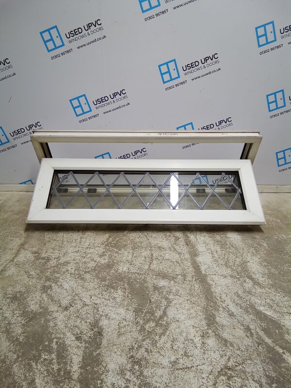 Used White Upvc Window 1120mm x 415mm C3113 - Image 3
