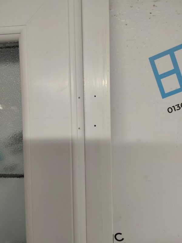 Used White Upvc Front Door 915mm x 2060mm (Reduce To 890mm) 0406 - Image 7