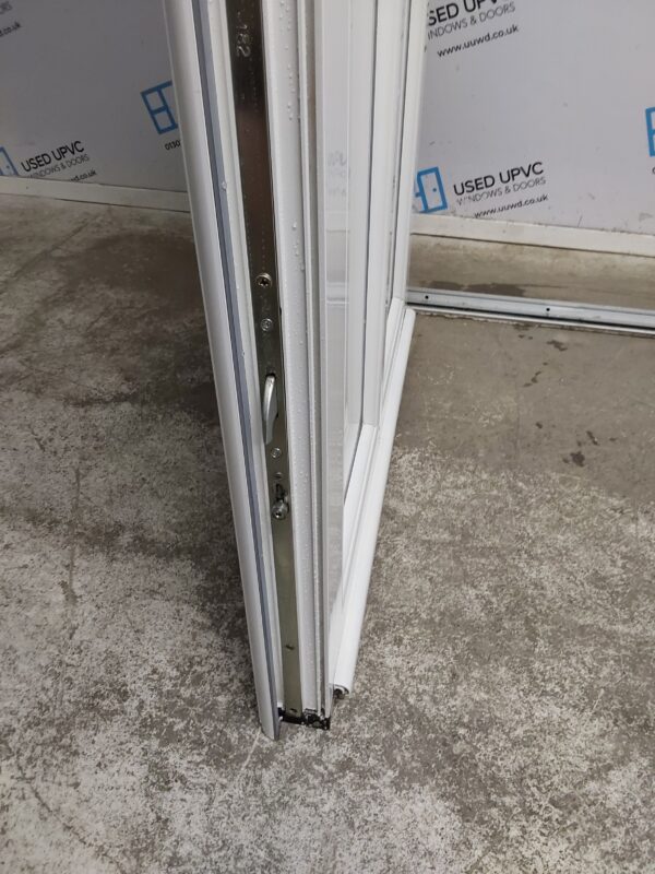 Used White Upvc Front Door 915mm x 2060mm (Reduce To 890mm) 0406 - Image 6