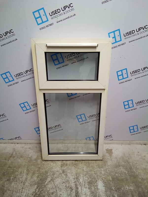 Used White Upvc Window 620mm x 1150mm C3114