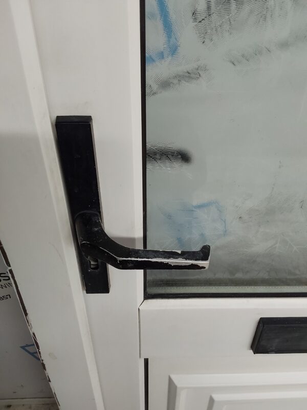 Used White Upvc Front Door 855mm x 2015mm 0403 - Image 9