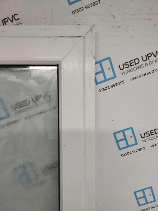 Used White Upvc Front Door 855mm x 2015mm 0403 - Image 8