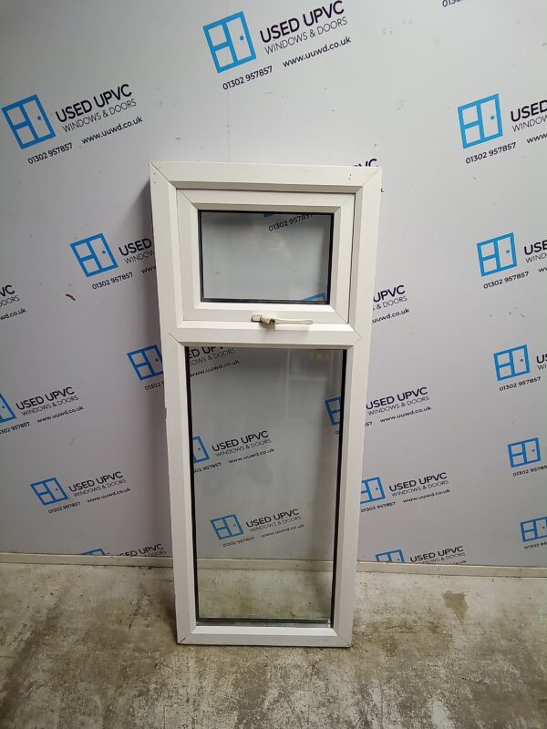 Used White Upvc Window 530mm x 1370mm C3115 - Image 2