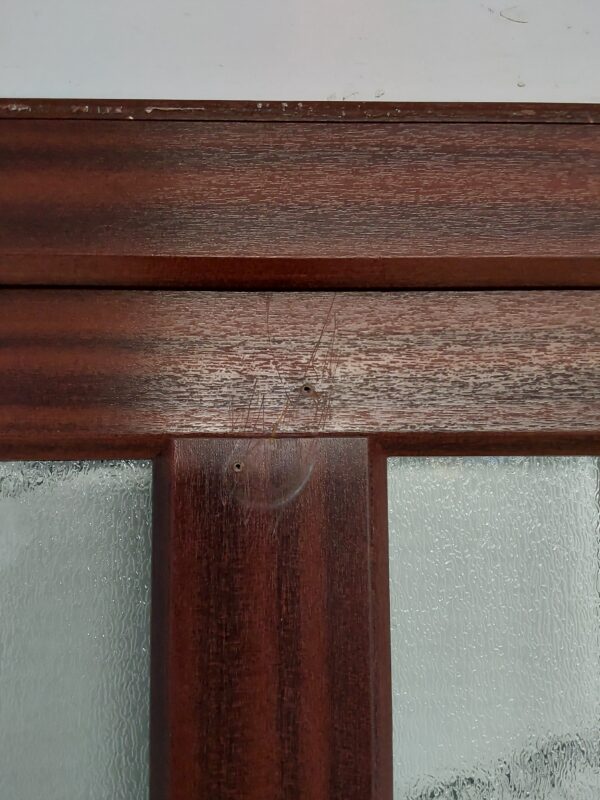 Used Woodgrain Upvc Front Door 880mm x 2090mm (Reduce To 860mm x 2080mm) 0392 - Image 7