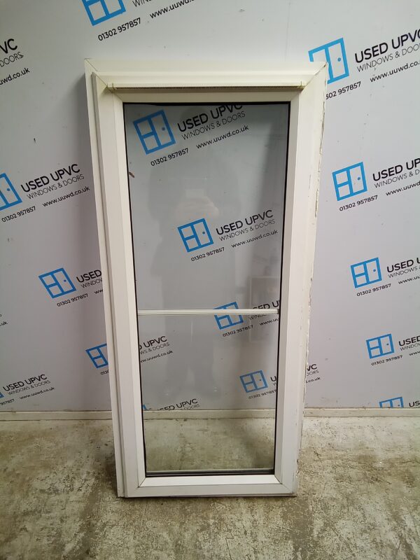 Used White Upvc Window 605mm x 1310mm C3116