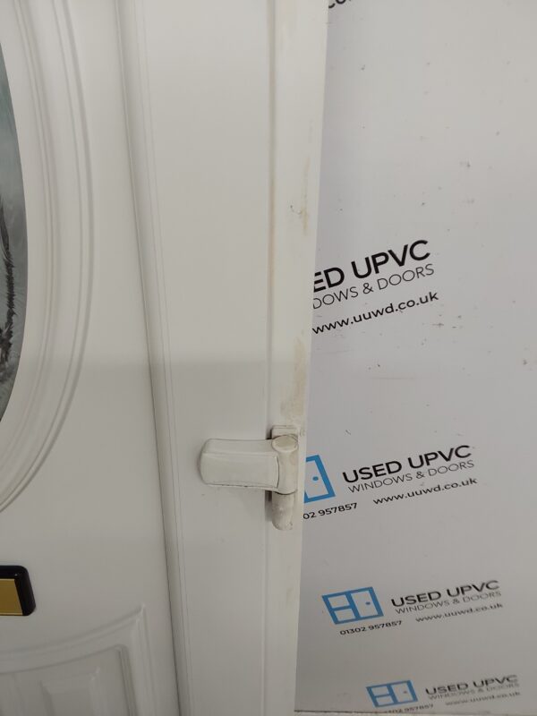 Used White Upvc Front Door 850mm x 2065mm 0369 - Image 10