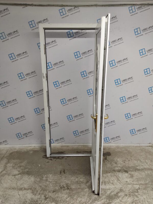 Used White Upvc Front Door 850mm x 2065mm 0369 - Image 3