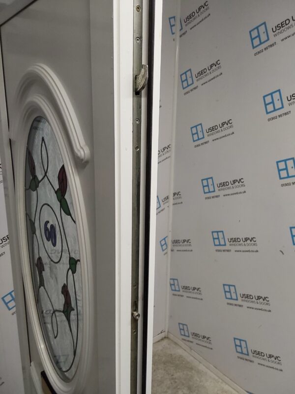 Used White Upvc Front Door 850mm x 2065mm 0369 - Image 4