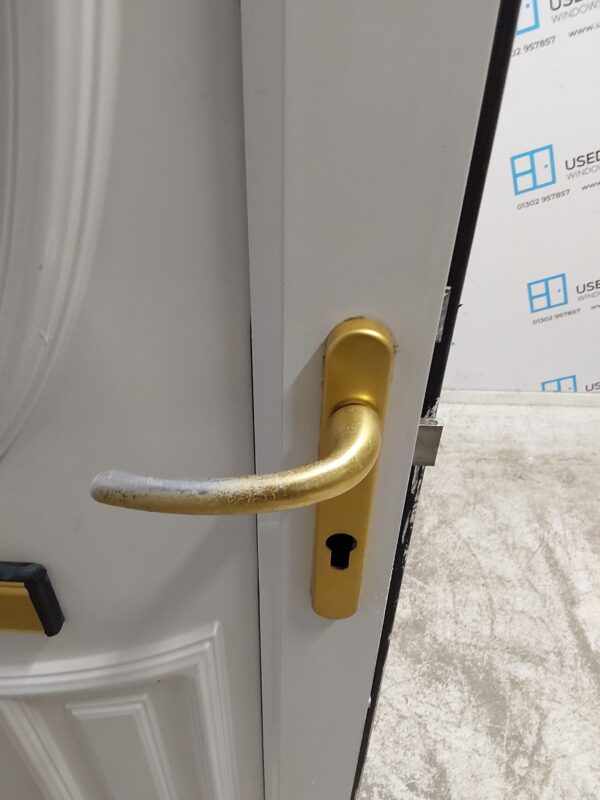 Used White Upvc Front Door 850mm x 2065mm 0369 - Image 14